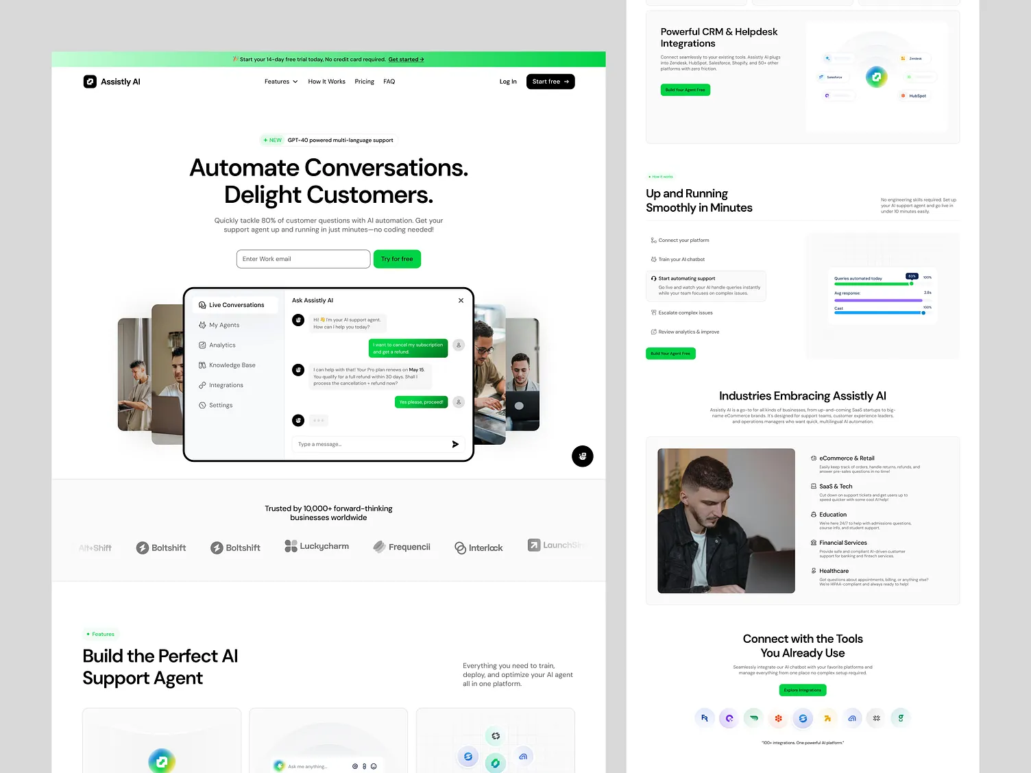 AI Services Hero by Webino Solutions